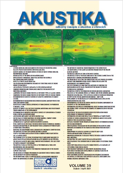 					View Vol. 39 No. 39 (2021): Akustika
				